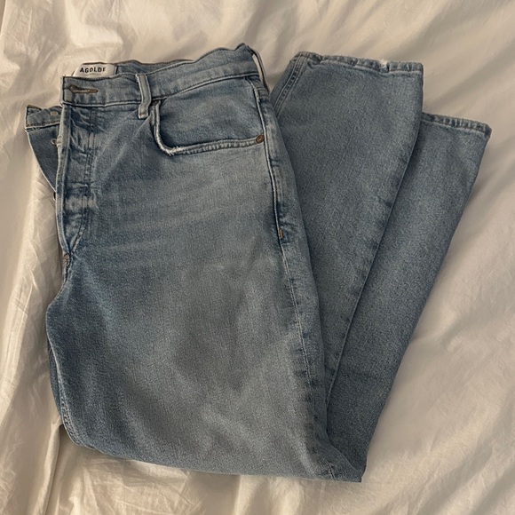 Agolde Riley High Rise Crop Jean - Picture 2 of 6